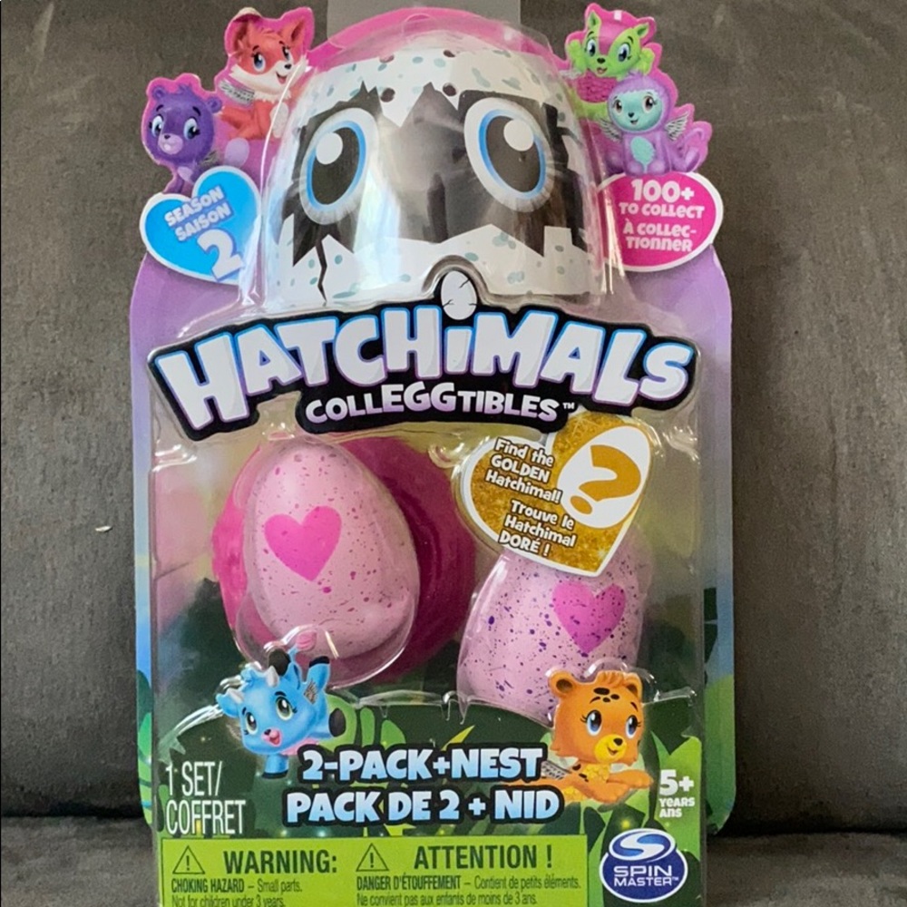 SpinMaster Hatchimals Colleggtibles 2 Pack+Nest